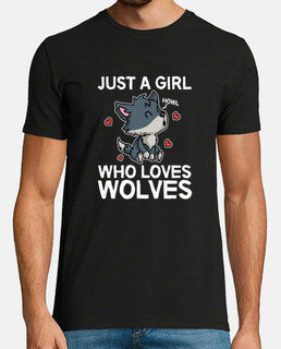 juste une fille qui aime les loups joli costume de loup
