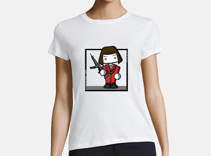 Playera jw tv02 la casa de papel tokio camiset. laTostadora Mexico