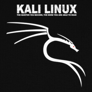 Camisetas Kali Linux Logo Blanco