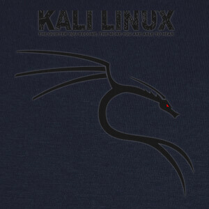 Camisetas Kali Linux Logo Negro
