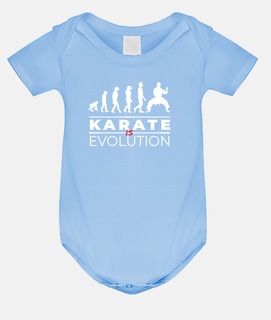 karate is evolution - humor message