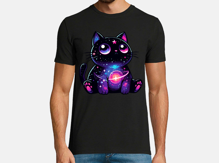 Cosmic cat t shirt best sale