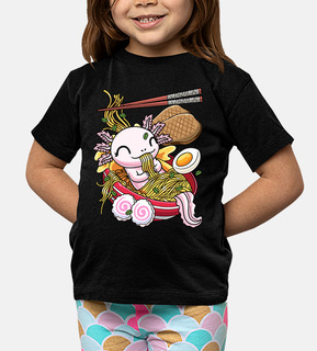 Kawaii Axolotl Fish Ramen Noodles