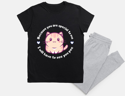 kawaii kitty i will see you pee