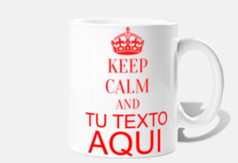 Keep Calm - Texto Personalizable