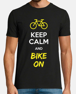 keep calm and bike on