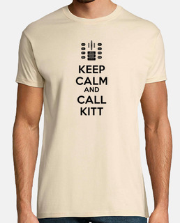 Keep Calm and Call KITT - Letras Negras