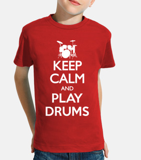 keep calm and drums