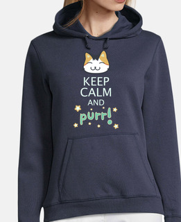 keep calm and fai le fusa felpa