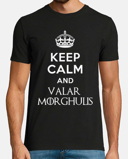 keep calm and morghulis valar