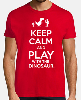 Keep Calm and Play with the Dinosaur