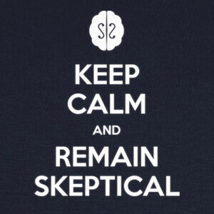 Camisetas Keep calm and remain skeptical