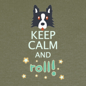Camisetas Keep calm and roll