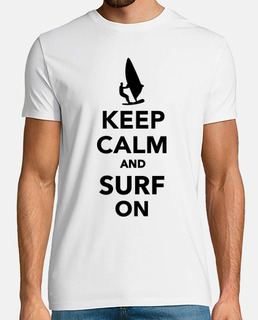 keep calm and surf on