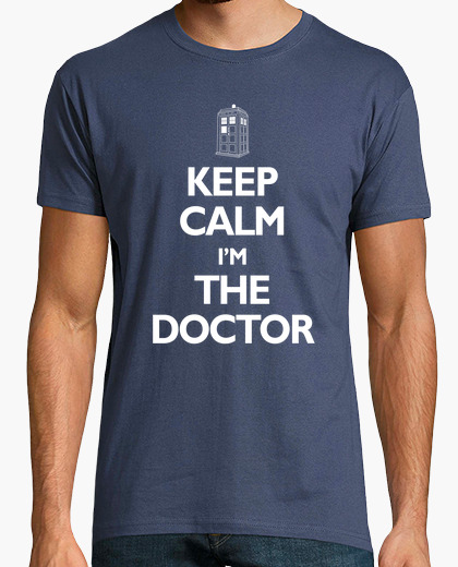 Keep calm im the doctor t-shirt