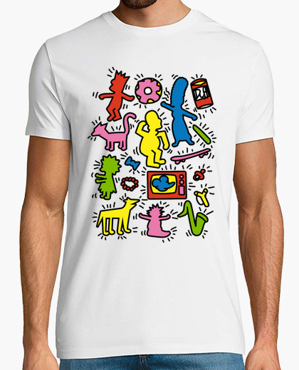 keith haring new york t shirt