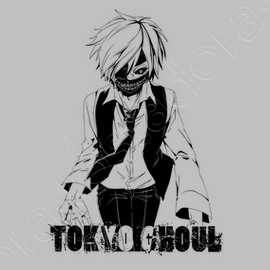 Ken Kaneki Tokyo Ghoul T Shirt Tostadora