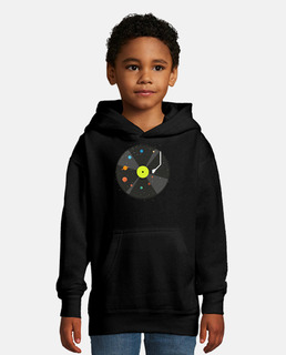 Kids hoodie, black