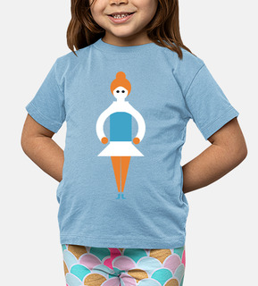 Kids, short sleeve, blue