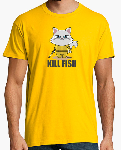 Kill Bill Parody Cat Fish T Shirt Tostadora Co Uk
