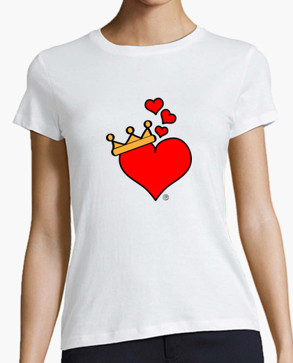 king and queen of hearts t shirts