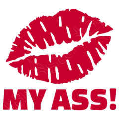Kiss my ass t-shirt | tostadora