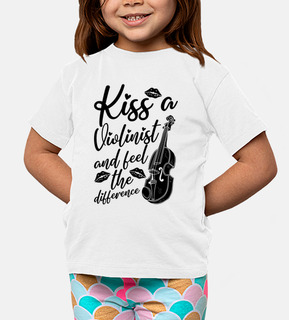 Kiss A Violinist And Violin Instrument