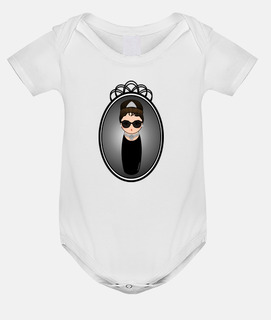 Kokeshi Audrey Hepburn con gafas