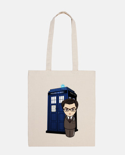 Kokeshi Dr. Who y Tardis