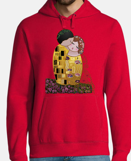 kokeshi kiss klimt style
