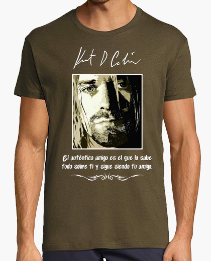 camiseta kurt cobain