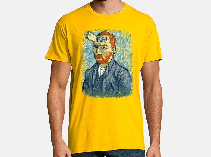 T shirt la perta van gogh tostadora