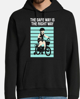 la bici in sicurezza è la strada giusta