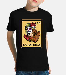 la catrina lotería mexicana dia de muer