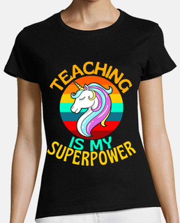 la enseñanza es mi superpoderoso amante