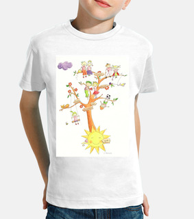 la mia t-shirt dell&#39;albero