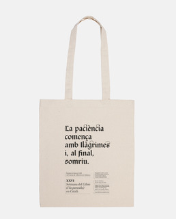 La paciència (tote bag)
