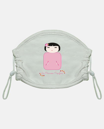 Mascarilla de la Princesa Piquifuis para niños