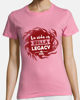 La vida es legacy - mujer - marca roja