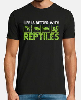 la vida es mejor con los reptiles