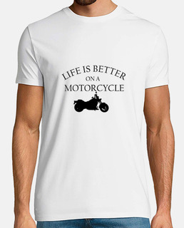 la vie est meilleure sur une moto