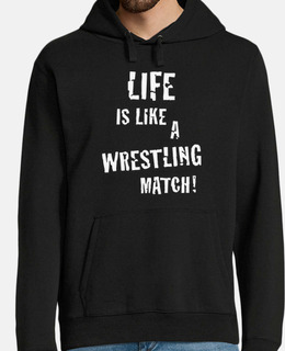 la vita è come un incontro di wrestling