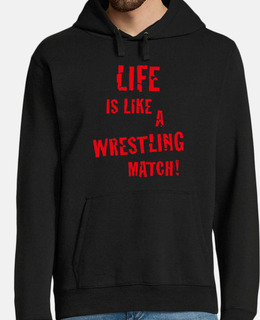 la vita è come un incontro di wrestling