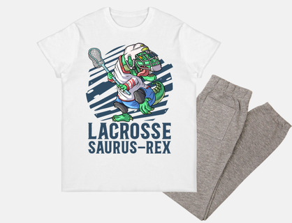 lacrosse saurus dinosaur t-rex