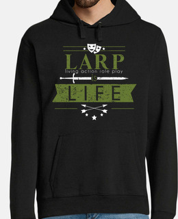 larp is life green - felpa
