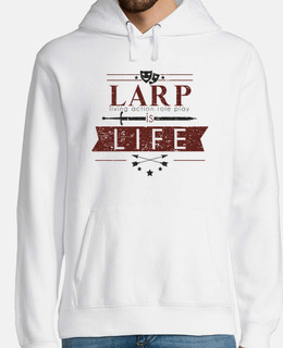 larp is life red - felpa