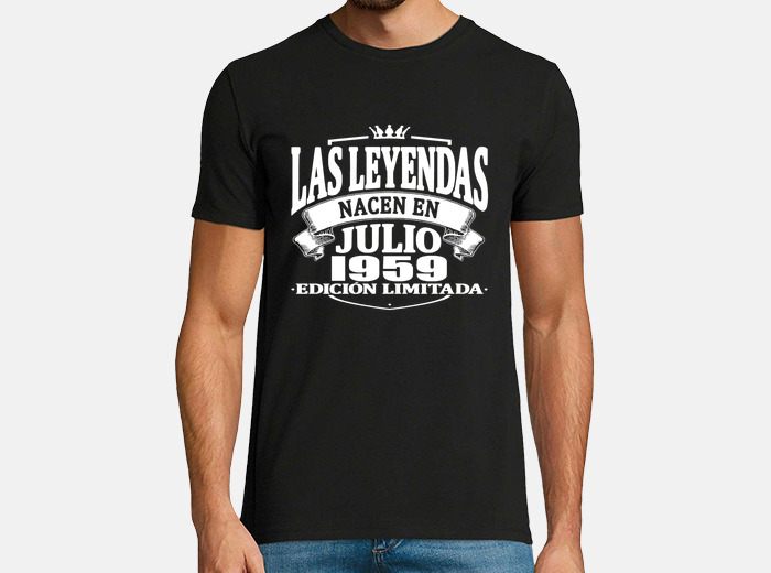 playeras de cumpleaños julio