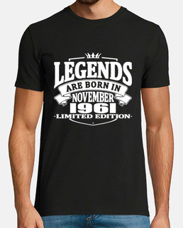 las leyendas nacen en noviembre de 1961