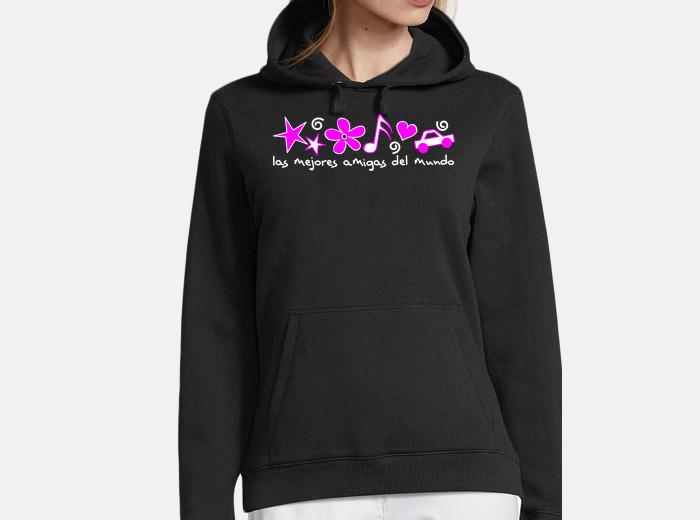 Sudadera las mejores amigas del mundo 3 laTostadora