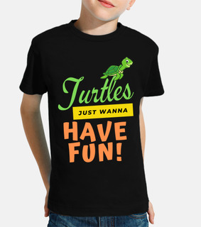 las tortugas solo quieren divertirse